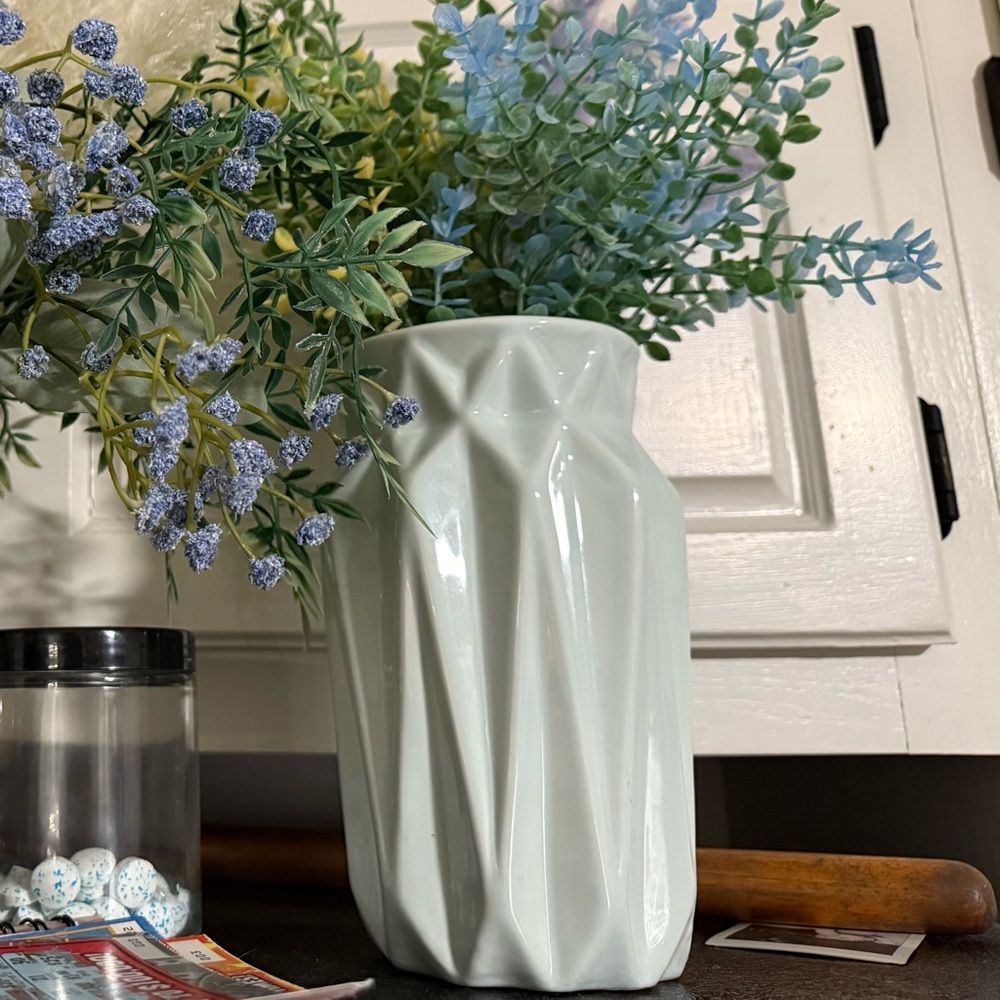 Light Blue Vase